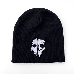 BLACK CALL OF DUTY (SKULL) WINTER HAT/TOQUE